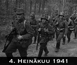 Korpisota 1941 - 4. Heinäkuu 1941