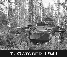 Korpisota 1941 - 7. October 1941