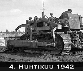 Korpisota 1942 - 4. Huhtikuu 1942
