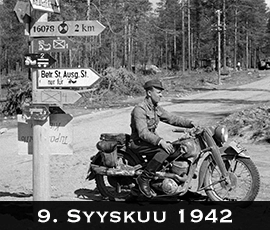 Korpisota 1942 - 9. Syyskuu 1942