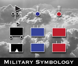 Korpisota - Taktiset merkit