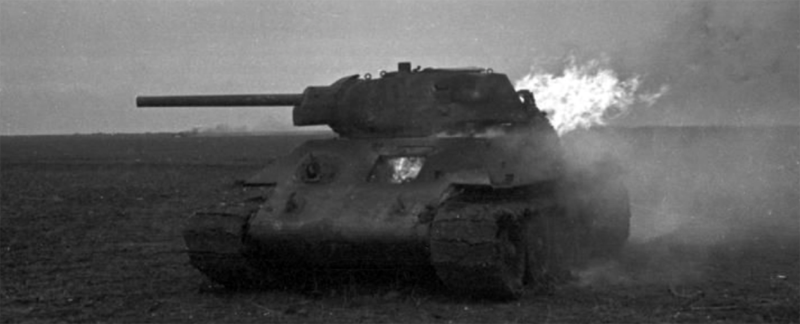 T-34/76 tulessa