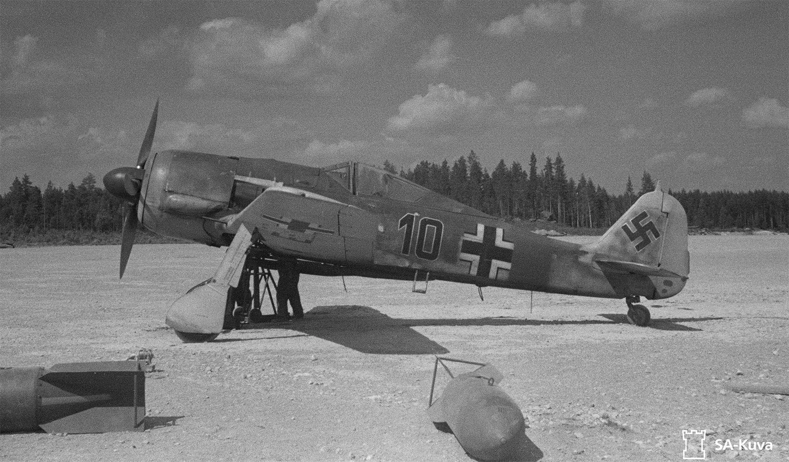 Fw 190 F-8 Immolassa kesällä 1944