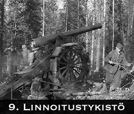 9. Linnoitustykistö